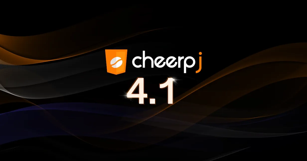 CheerpJ 4.1 banner